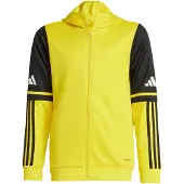 Adidas Sportsweatjacka gul / svart / vit