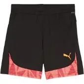 Puma Sportbyxa röd / melon / svart