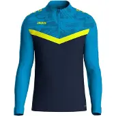 Jako Sport sweatshirt blå / nattblå / limone
