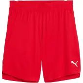 Puma Sportbyxa 'Teamjaws Starter' röd / naturvit