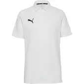 Puma teamGOAL Casuals Piké - White, storlek 3XL