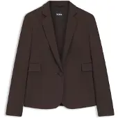BOSS Slim-fit blazer with angled darts