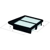 Knecht Luftfilter LX 2835