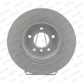 FERODO Bromsskivor DDF1260C bak, ventilerad, 2 Stycke