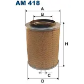 FILTRON Luftfilter AM418