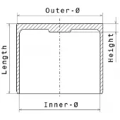 KOLBENSCHMIDT Ventiltapp 50007560
