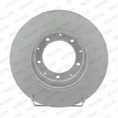 FERODO Bromsskivor DDF283C bak, full, 2 Stycke