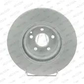 FERODO Bromsskiva DDF1595C-1 fram, ventilerad, 1 Stycke
