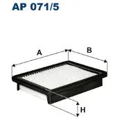 FILTRON Luftfilter AP071/5