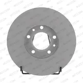 FERODO Bromsskivor DDF2569C bak, full, 2 Stycke
