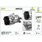 Valeo Kompressor för luftkonditionering 399522