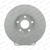FERODO Bromsskivor DDF2460C fram, ventilerad, 2 Stycke