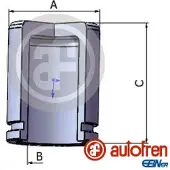 AUTOFREN SEINSA Kolv, bromscylinder D0-25746