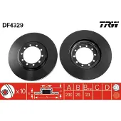 TRW Bromsskiva DF4329, 1 Stycke