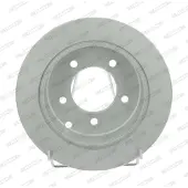 FERODO Bromsskivor DDF1762C bak, full, 2 Stycke