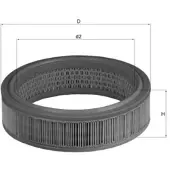 MAHLE ORIGINAL Luftfilter LX 158