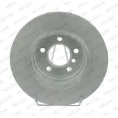 FERODO Bromsskiva DDF1297C-1 bak, ventilerad, 1 Stycke