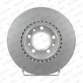 FERODO Bromsskiva DDF2401C-1 fram, ventilerad, 1 Stycke