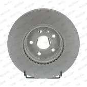 FERODO Bromsskivor DDF2684C fram, ventilerad, 2 Stycke