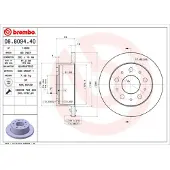 Brembo Bromsskiva 08809440 Brembo