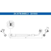 Ate Bromsslang 24.5176-0455.3