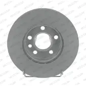 FERODO Bromsskivor DDF1010C fram, ventilerad, 2 Stycke