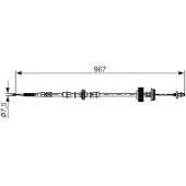 Bosch Handbromsvajer 1 987 482 794