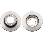 TRW Bromsskiva DF6411 fram, ventilerad, 1 Stycke
