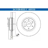 Ate Bromsskiva 24.0128-0333.1, 1 Stycke