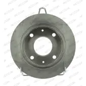 FERODO Bromsskivor DDF1077 fram, full, 2 Stycke