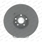 FERODO Bromsskiva DDF1801C-1 fram, ventilerad, 1 Stycke