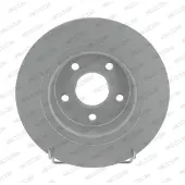FERODO Bromsskivor DDF1497C bak, full, 2 Stycke