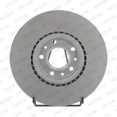 FERODO Bromsskivor DDF2237C fram, ventilerad, 2 Stycke