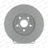 FERODO Bromsskivor DDF1508C fram, ventilerad, 2 Stycke