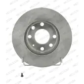 FERODO Bromsskivor DDF151 fram, ventilerad, 2 Stycke