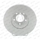 FERODO Bromsskivor DDF1241C fram, ventilerad, 2 Stycke