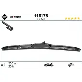 SWF Torkarblad Hybrid 116178, 500mm, Front, 1 Stycke