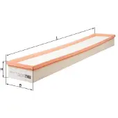 Knecht Luftfilter LX 3772