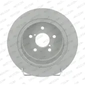 FERODO Bromsskivor DDF1903C bak, full, 2 Stycke