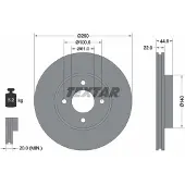 Textar Bromsskiva 92239903 fram, ventilerad, 1 Stycke