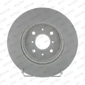 FERODO Bromsskivor DDF2410C fram, ventilerad, 2 Stycke