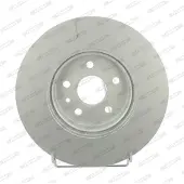 FERODO Bromsskivor DDF2385C fram, ventilerad, 2 Stycke