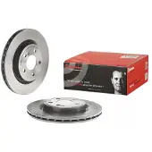 Brembo Bromsskiva 09C21941 bak, ventilerad, höggradigt förkolnad, 1 Stycke