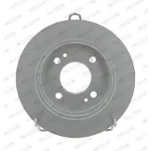 FERODO Bromsskivor DDF1793C bak, full, 2 Stycke