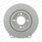 FERODO Bromsskivor DDF2467C fram, ventilerad, 2 Stycke