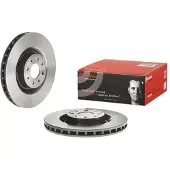 Brembo Bromsskiva 09A44411 fram, ventilerad, 1 Stycke