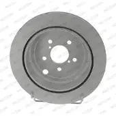 FERODO Bromsskivor DDF2141C bak, ventilerad, 2 Stycke