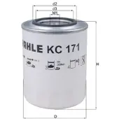 MAHLE ORIGINAL Bränslefilter KC 171