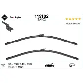 SWF Torkarblad AquaBlade 119102, 650/480mm, Front, 2 Stycke