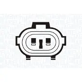 MAGNETI MARELLI Fönsterhiss 350103170148 höger